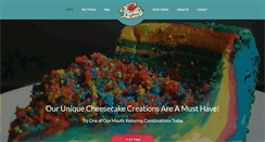 Desktop Screenshot of luckischeesecakes.com